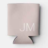 Monogramme Élégant Surdimensionné Rose Pâle