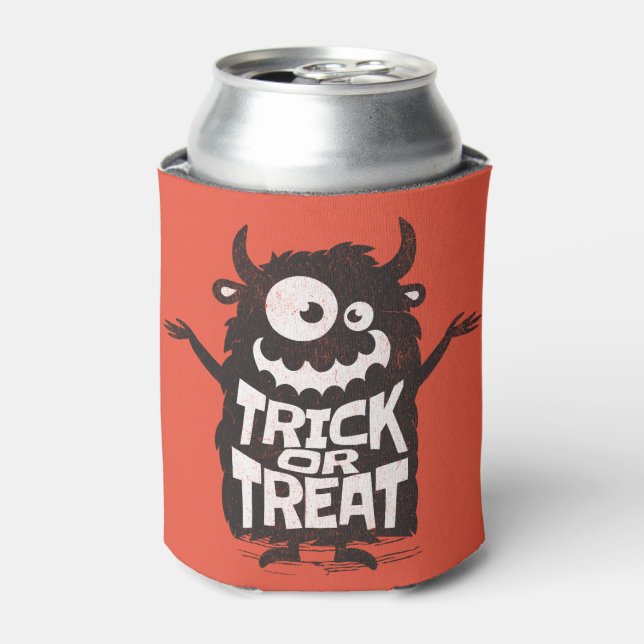 Rafraîchisseur Pour Canette Monstre d'Halloween (Can devant)