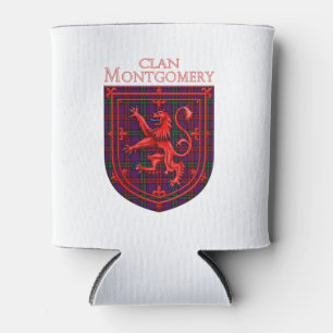 Rafraîchisseur Pour Canette Montgomery Tartan Scottish Plaid Lion Rampant