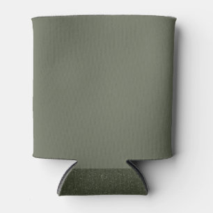 Rafraîchisseur Pour Canette Moss Green Can Cooler avec base texturée