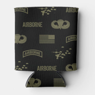 Rafraîchisseur Pour Canette Motif aéroporté (vert)