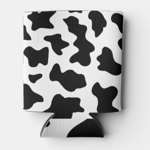 Rafraîchisseur Pour Canette Motif animal de vache noire et blanche