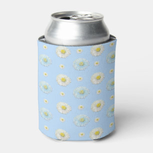 Rafraîchisseur Pour Canette Motif blanc et bleu clair