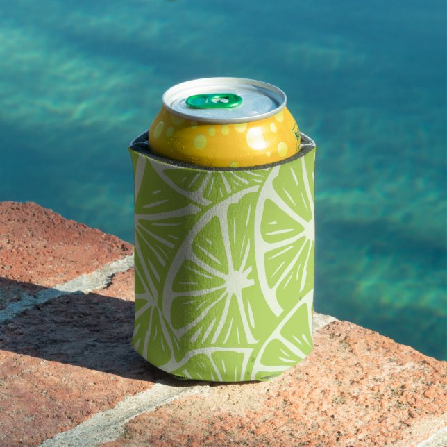 Rafraîchisseur Pour Canette Motif citron (Piscine in situ)