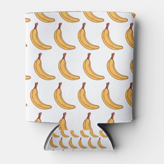 Rafraîchisseur Pour Canette motif de banane (Devant)