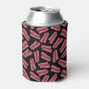 Rafraîchisseur Pour Canette Motif de bandes de lard