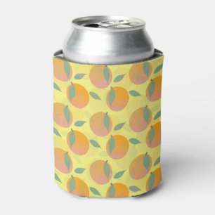 Rafraîchisseur Pour Canette Motif de fruits orange de Pêche rose