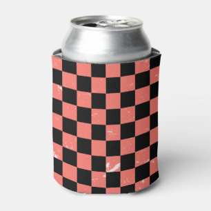 Rafraîchisseur Pour Canette motif de tableau de bord rose et noir