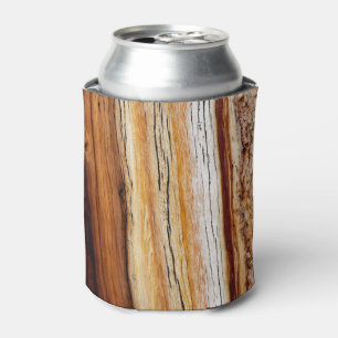 Rafraîchisseur Pour Canette Motif du grain de bois 