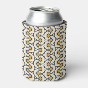 Rafraîchisseur Pour Canette Motif floral géométrique
