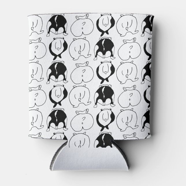 Rafraîchisseur Pour Canette Motif Hamster Butts (Devant)