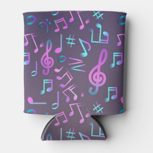 Rafraîchisseur Pour Canette Motif musical (Devant)
