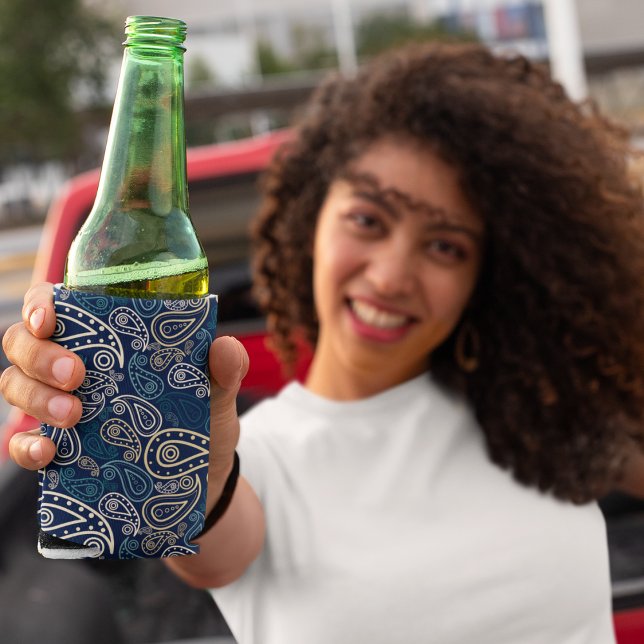 Rafraîchisseur Pour Canette Motif Paisley (paisley can cooler)