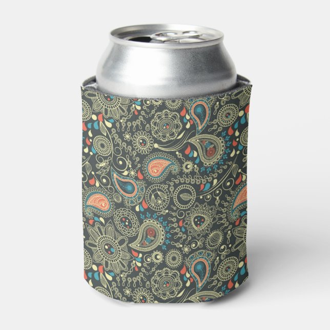Rafraîchisseur Pour Canette Motif Paisley 3 (Can devant)