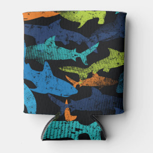 Rafraîchisseur Pour Canette Motif requin, urbain moderne