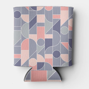 Rafraîchisseur Pour Canette Motif rétro Rose gris sans joint
