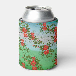 Rafraîchisseur Pour Canette Motif rouge et vert