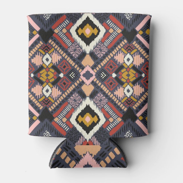 Rafraîchisseur Pour Canette Motif tribal africain Chevron Aztec (Devant)
