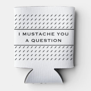 Rafraîchisseur Pour Canette Moustache Vous Une Question Mood Stripe