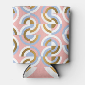 Rafraîchisseur Pour Canette Multicolor Géométrique : demi-cercle Abstrait