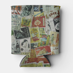 Rafraîchisseur Pour Canette Mur publicitaire vintage de Hong Kong.