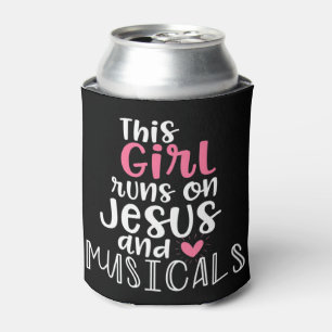 Rafraîchisseur Pour Canette Musical Theater Cadeaux Ado Girl court sur Jesus M