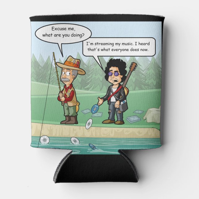 Rafraîchisseur Pour Canette Musique Diffusion Funny Pun Can Cooler (Devant)