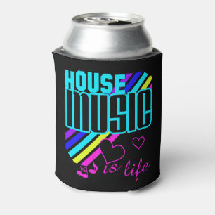 Rafraîchisseur Pour Canette Musique House de nom personnalisé