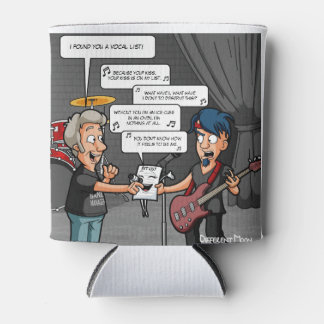 Rafraîchisseur Pour Canette Musique Vocaliste Humour Funny Pun Can Cooler