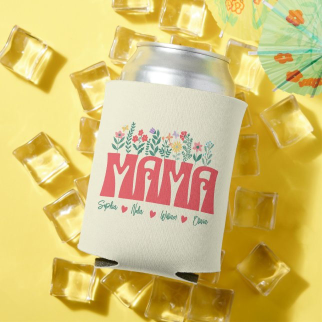 Rafraîchisseur Pour Canette NANA GRANDMA GRANDMÈRE GRANNY -Customisez-le (Été in situ)