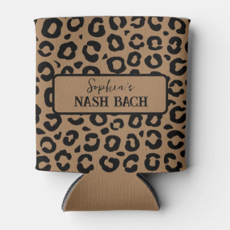 Rafraîchisseur Pour Canette "Nash Bach" empreinte de léopard peut refroidir