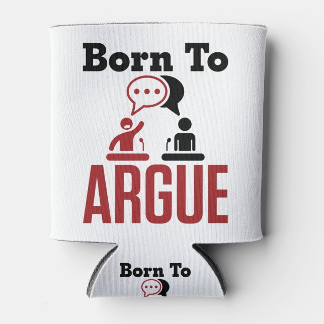 Rafraîchisseur Pour Canette Né à Argue Débat Équipe Débat (Devant)