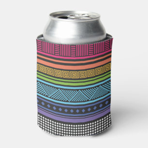 Rafraîchisseur Pour Canette Neon 80 Aztec Tribal Andes Motif