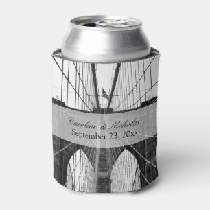 Rafraîchisseur Pour Canette New York Mariage NYC Brooklyn Bridge