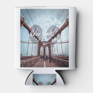 Rafraîchisseur Pour Canette New York Skyline Heartbeat Statue de la Liberté