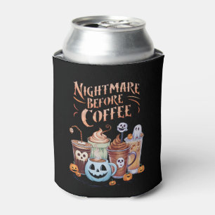 Rafraîchisseur Pour Canette Nightmare avant café Citrouille épice Halloween