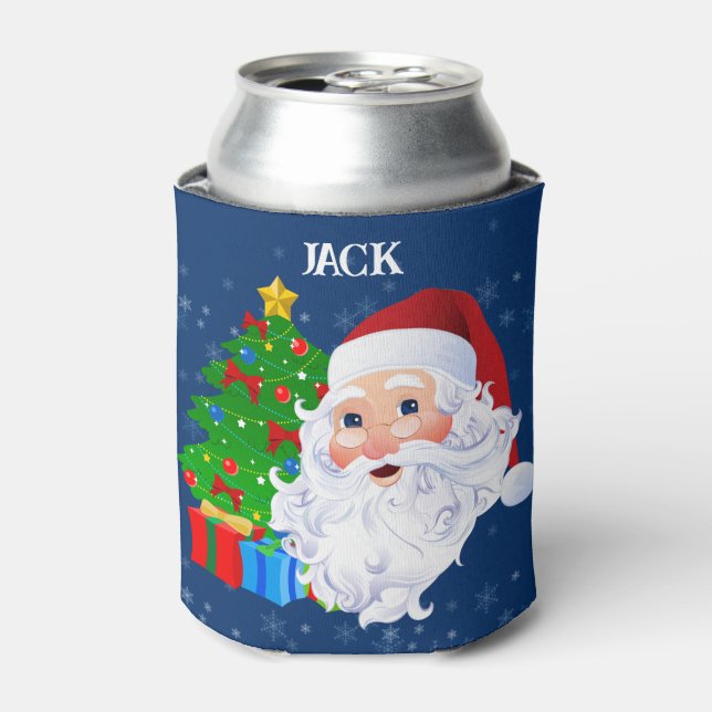 Rafraîchisseur Pour Canette Noëls Stocker Étouffeuse Bière Peut Rafraîchir Nom (Can devant)