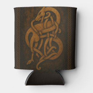 Rafraîchisseur Pour Canette Nœud de serpent nordique ancien avec bordure celti