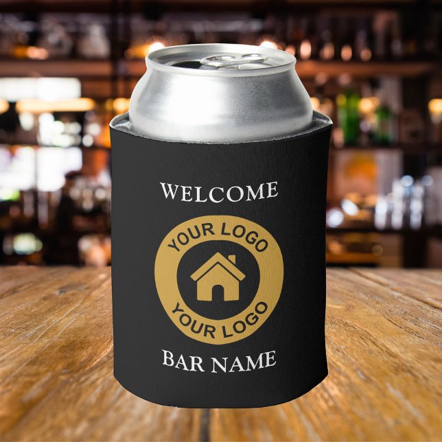 Rafraîchisseur Pour Canette Nom de la barre de texte du logo professionnel per (Créateur téléchargé)