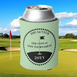 Rafraîchisseur Pour Canette Nom du club de tournoi de golf Vert Menthe