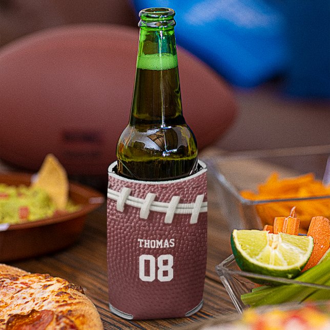 Rafraîchisseur Pour Canette Nom et numéro du look du football Personnalisé (Créateur téléchargé)