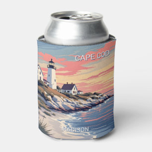 Rafraîchisseur Pour Canette Nom personnalisé Cape Cod Massachusetts