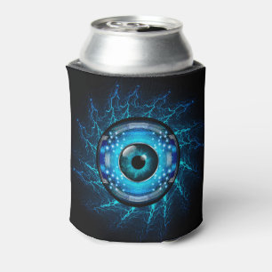Rafraîchisseur Pour Canette Nom personnalisé Cyber Circuit Eye