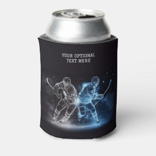 Rafraîchisseur Pour Canette Nom personnalisé Hockey sur glace