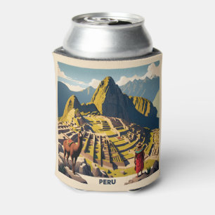 Rafraîchisseur Pour Canette Nom personnalisé Pérou Machu Picchu