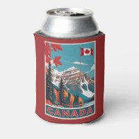Nom personnalisé Poster de voyage Canada