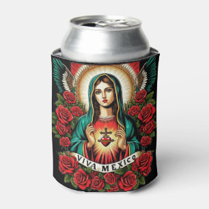 Rafraîchisseur Pour Canette Notre-Dame de Guadalupe Mère Mary Viva Mexique art