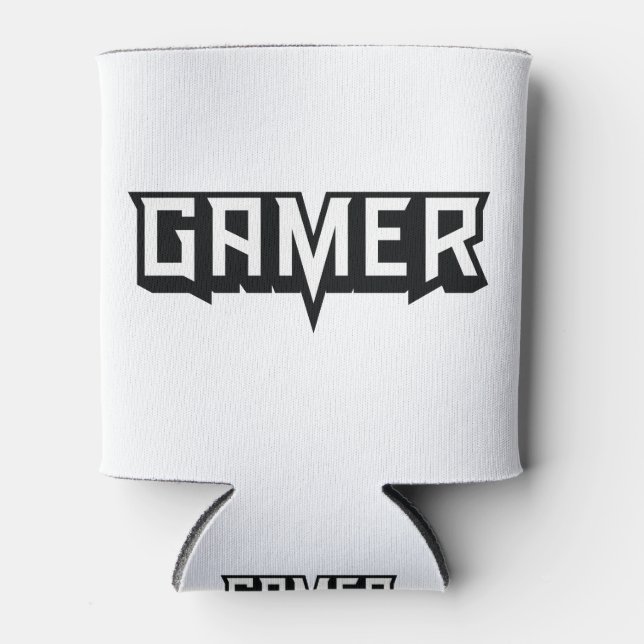 Rafraîchisseur Pour Canette Nouveau logo Era_Gamer sur Transparent (Devant)