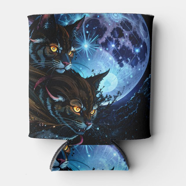 Rafraîchisseur Pour Canette Nuit des chats (Devant)
