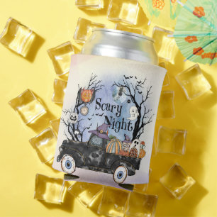 Rafraîchisseur Pour Canette Nuit d'Halloween effrayant